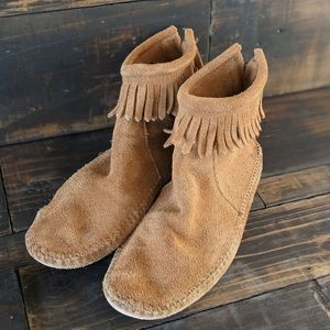 Minnetonka Moccasins - soft sole ankle booties